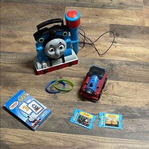 Thomas & Friends Blue and Red Train Toy Set with Microphone